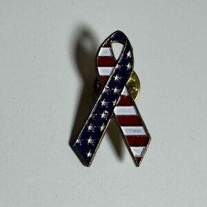 Patriotic‎ Ribbon Pin